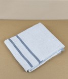 Washed Linen Hand Towel, Linen/Grey