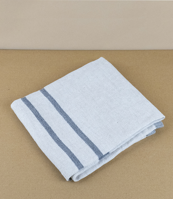 Washed Linen Hand Towel, Linen/Grey