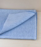 Finnish 100% Linen Table Cloth, Rainy Blue