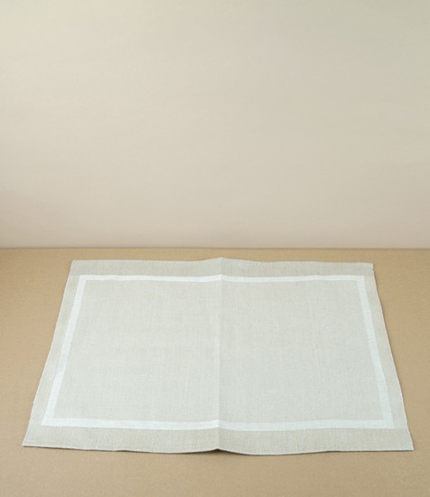 Finnish Linen Placemat, Natural