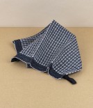 Finnish Linen & Tencel Dishcloth, Black