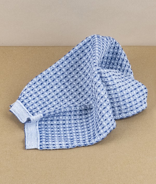 Finnish Linen & Tencel Dishcloth, Blueberry