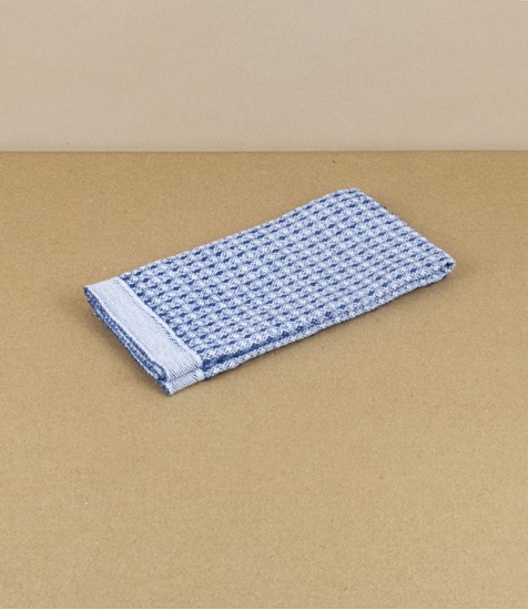 Finnish Linen & Tencel Dishcloth, Blueberry