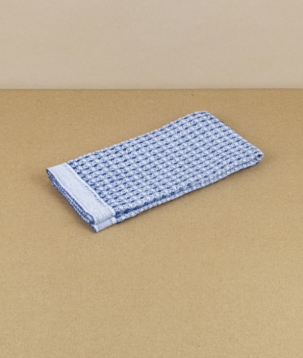 Finnish Linen & Tencel Dishcloth, Blueberry