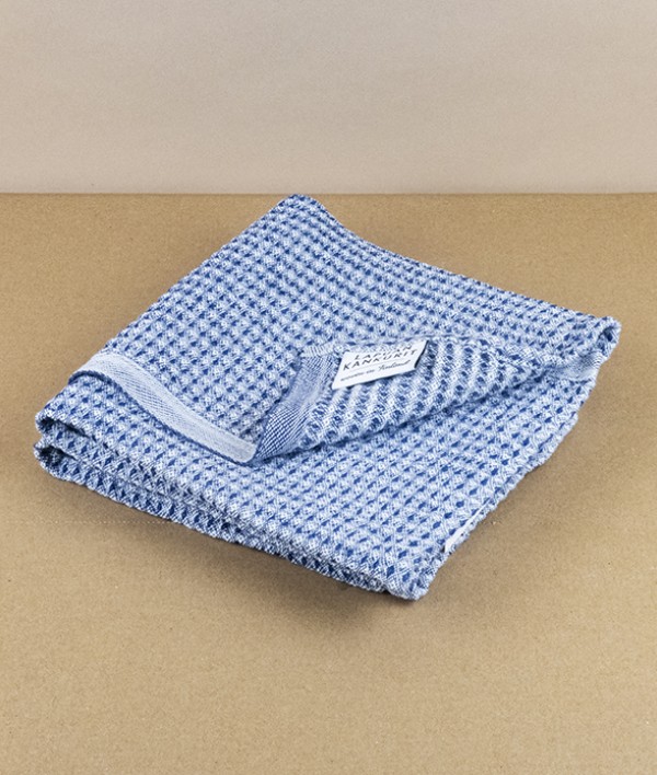 Finnish Linen & Tencel Kitchen Towel, Blueberry