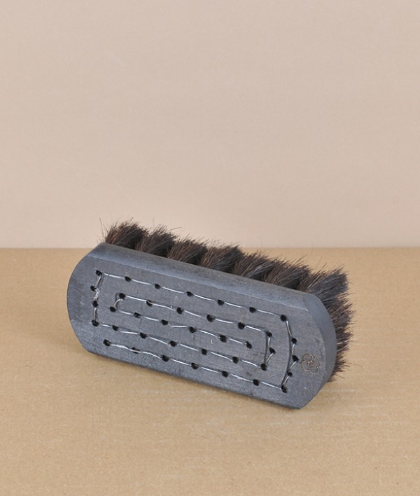 Finnish bath brush, tar birch, black bristle