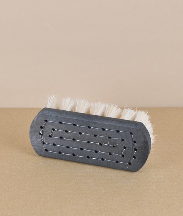 Finnish bath brush, tar birch, white bristle