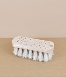 Finnish bath brush, birch, white bristle