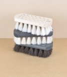 Finnish bath brush, tar birch, white bristle