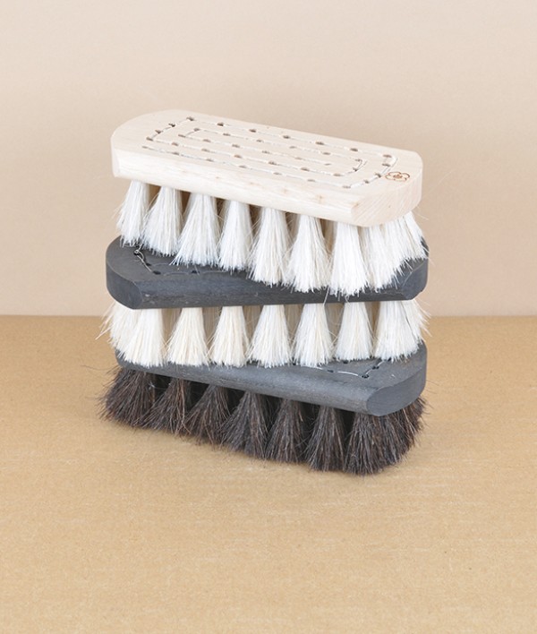 Finnish bath brush, tar birch, white bristle