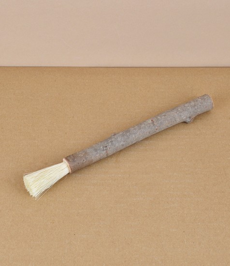 Finnish basting brush, willow & tampico