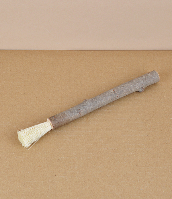Finnish basting brush, willow & tampico