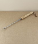 Finnish curly birch retractable toasting fork