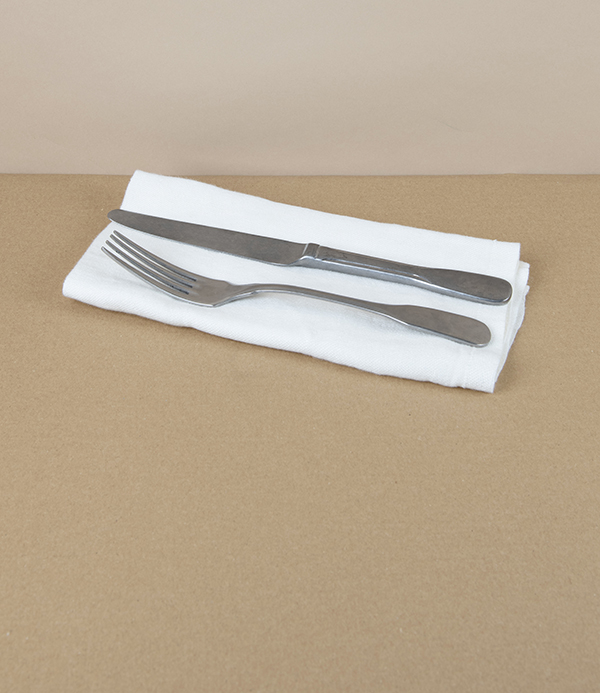 Finnish Washed Linen Napkin, White