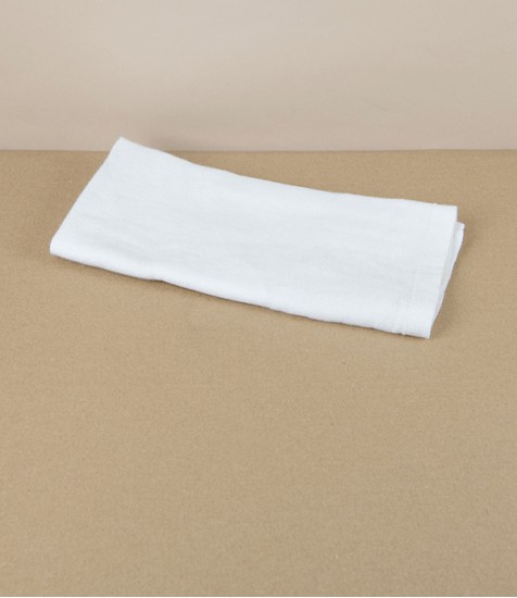 Finnish Washed Linen Napkin, White