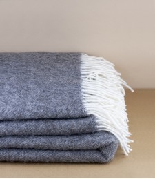 Finnish Wool Blanket, Natural Brown