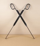 Spanish Blackened Steel Fire-Tongs