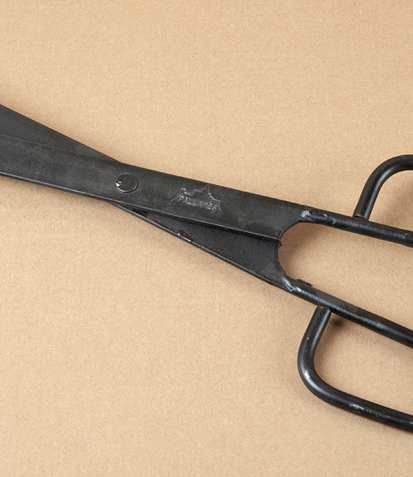 Spanish Blackened Steel Fire-Tongs