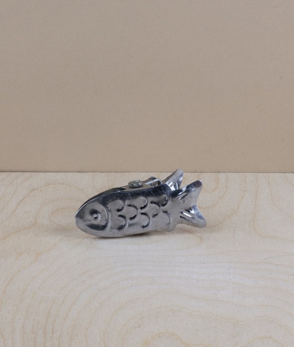 Handmade Steel Fish Peg or Clip