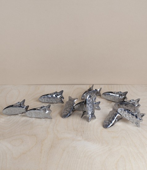 Handmade Steel Fish Peg or Clip