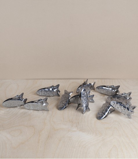 Handmade Steel Fish Peg or Clip