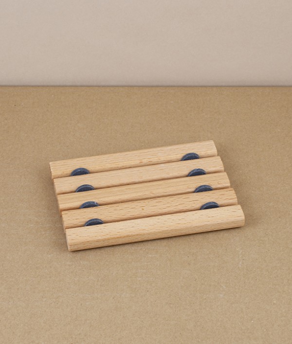 Wooden Soap Stand, Oiled Beechwood