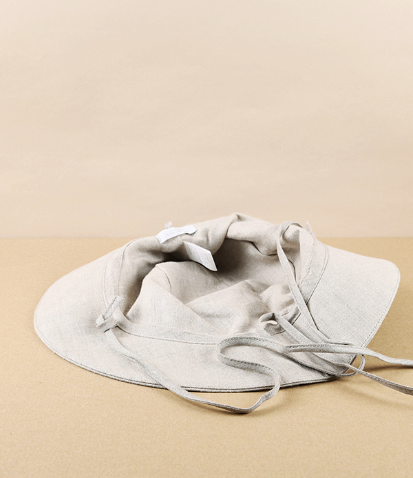 Lithuanian Linen Hat, Natural