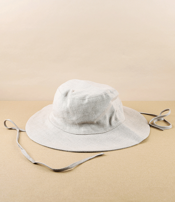 Lithuanian Linen Hat, Natural