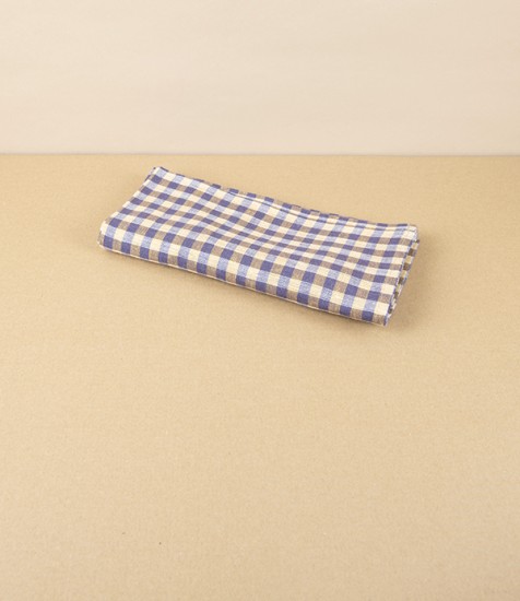 Lithuanian Linen Napkin, Summer Gingham