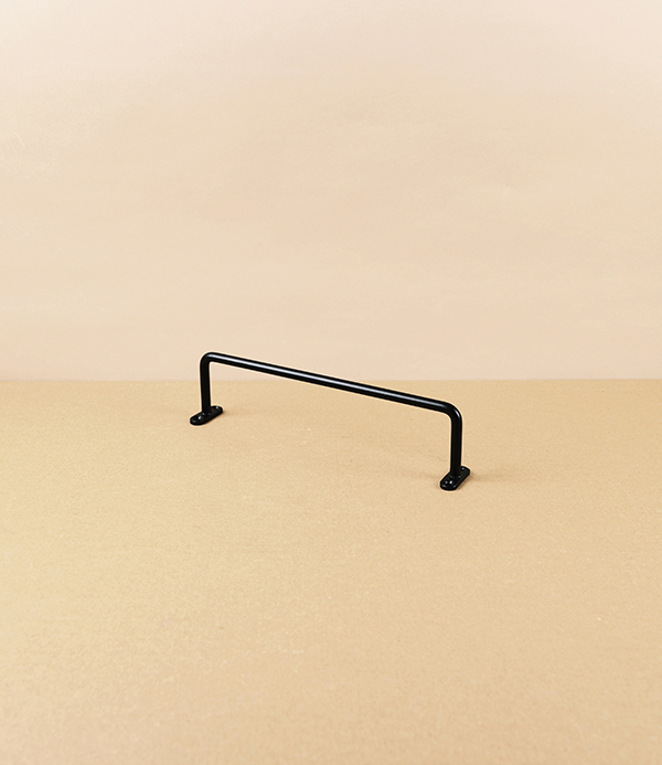 Iron Hanging Rail for Towels & Linens, Small