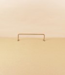 Brass Hanging Rail for Towels & Linens, Small