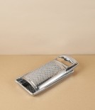 Italian Cheese Grater with Tray, Stainless Steel 