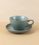 Japanese Porcelain "Francisco" Cup & Saucer, Blue