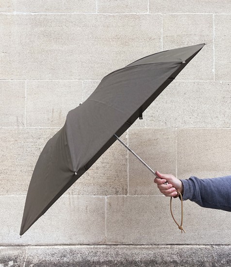 French Compact Umbrella, Khaki