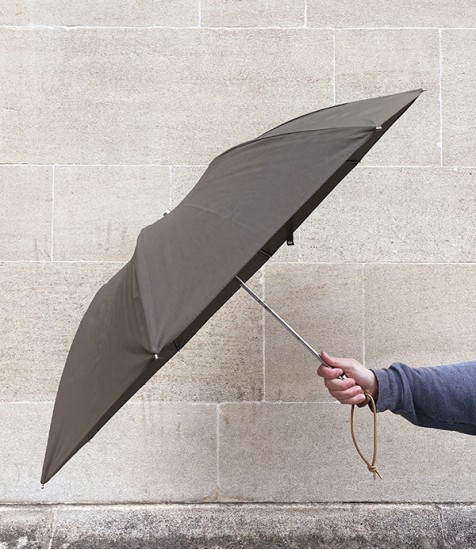 French Compact Umbrella, Khaki