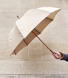French Fit-Up Umbrella-Parasol, Natural