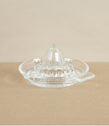 Citrus Juicer, Pressed Glass, France