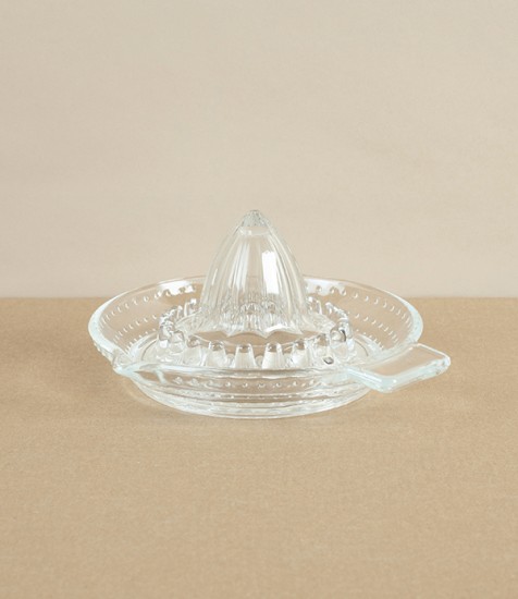 Citrus Juicer, Pressed Glass, France