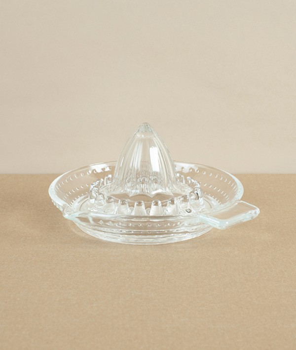 Citrus Juicer, Pressed Glass, France