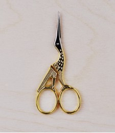 French Stork Embroidery Scissors