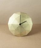 Sand Cast Brass 'I-Hada' Wall Clock