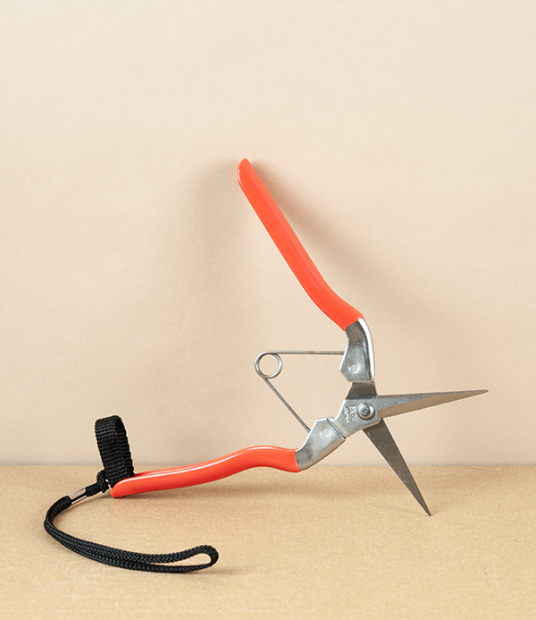 Japanese Garden Snips with Easy Grip Handles & Wrist Strap