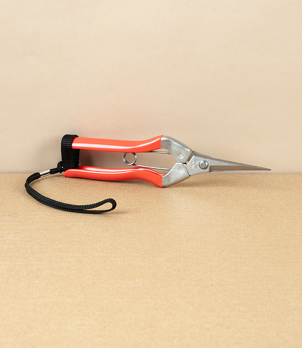 Japanese Garden Snips with Easy Grip Handles & Wrist Strap