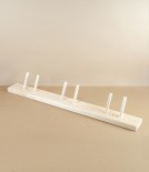 Garden Tool Hanging Rack, Birch Wood
