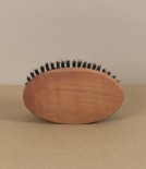 Gentlemen's hairbrush, pear wood & wild bristle