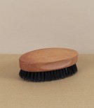 Gentlemen's hairbrush, pear wood & wild bristle