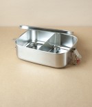 Stainless Steel Lunch Box with Removable Divider