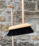 German Standing Dustpan & Brush Set