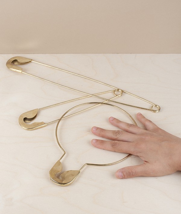 Giant's Safety Pins, Set of Three