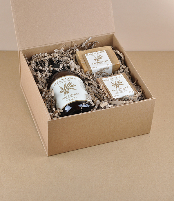 Savon d'Alep gift set with box